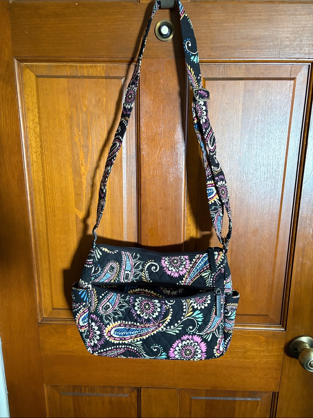 Vera Bradley Little Hipster Crossbody Bag with matching wallet